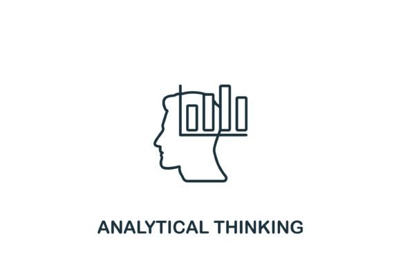 Analytical Thinking Icon Graphics and Icons