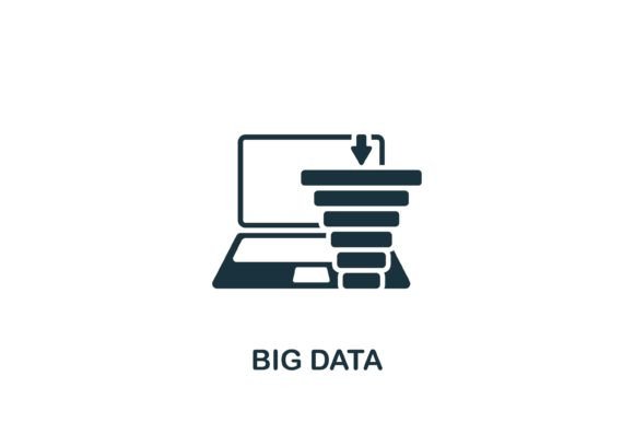 Big Data Icon: A Practical Graphic Design Asset for Digital Sellers