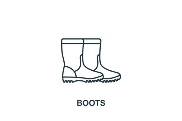 Boots Icon: Graphics for Real Business Use