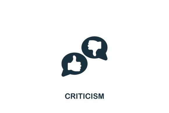 Criticism Icon: A Versatile Graphic Design Asset for Local Business Branding