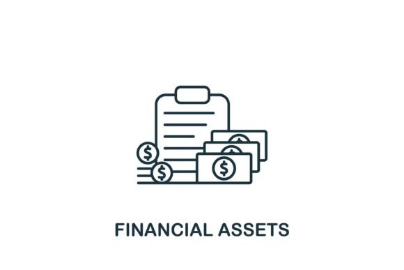 Financial Assets Icon Graphics and Icons