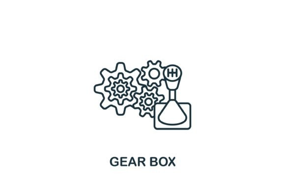 Gear Box Icon: Graphics and Icons for Real Publishing