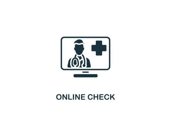 Online Check Icon: A Versatile Graphic Design Asset for Modern Visuals