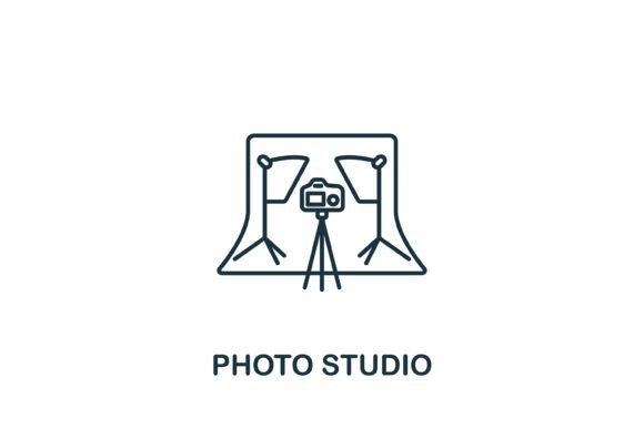 Photo Studio Icon: Graphics and Icons for Creative Design