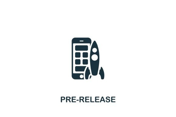 Pre-Release Icon: A Versatile Graphic Design Asset for Creative Projects