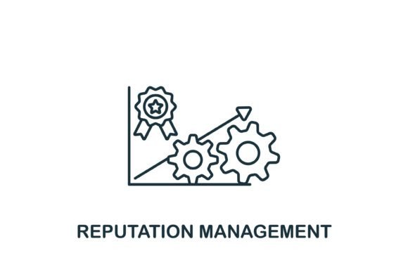 Reputation Management Icon Graphics and Icons