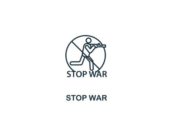 Stop War Icon Graphics and Icons