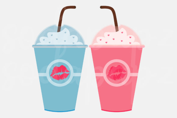 Valentines - Couple Drinks: A Versatile Icon for Editorial and Web Design